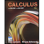 Calculus - 12th Edition - by Ron Larson; Bruce H. Edwards - ISBN 9780357749401