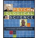 Psychological Science (Fifth Edition) - 5th Edition - by Michael Gazzaniga, Diane Halpern - ISBN 9780393250893