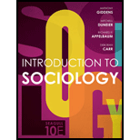 Introduction to Sociology and Readings for Sociology (Seagull Tenth Edition) - 10th Edition - by Anthony Giddens, Garth Massey, Mitchell Duneier, Richard P. Appelbaum, Deborah Carr - ISBN 9780393606515