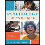 PSYCHOLOGY IN YOUR LIFE (LL)-W/ACCESS - 4th Edition - by Grison - ISBN 9780393877540