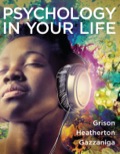EBK PSYCHOLOGY IN YOUR LIFE - 1st Edition - by Grison - ISBN 9780393905359
