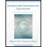 Elementary Differential Equations - 9th Edition - by William E. Boyce - ISBN 9780470039403