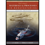 DeGarmo's Materials and Processes in Manufacturing - 10th Edition - by Degarmo,  E. Paul , Black,  J T., Kohser,  Ronald A. - ISBN 9780470055120
