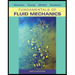 Fundamentals Of Fluid Mechanics - 6th Edition - by Bruce R. Munson - ISBN 9780470262849