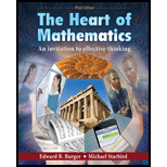 The Heart of Mathematics: An Invitation to Effective Thinking - 3rd Edition - by Edward B. Burger, Michael Starbird - ISBN 9780470424766