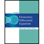 Elementary Differential Equations - 10th Edition - by William E. Boyce, Richard C. DiPrima - ISBN 9780470458327