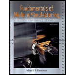 Fundamentals Of Modern Manufacturing: Materials,  Processes, And Systems - 4th Edition - by Mikell P. Groover - ISBN 9780470467008
