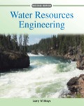 EBK WATER RESOURCES ENGINEERING - 2nd Edition - by Mays - ISBN 9780470574164