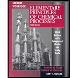 EBK ELEMENTARY PRINCIPLES OF CHEMICAL P - 3rd Edition - by FELDER - ISBN 9780470592250