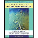 Fundamentals of Fluid Mechanics - 6th Edition - by Bruce R. Munson, Donald F. Young, Theodore H. Okiishi, Wade W. Huebsch - ISBN 9780470926536