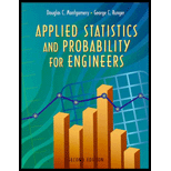 Applied Statistics And Probability For Engineers - 2nd Edition - by Douglas C. Montgomery, George C. Runger - ISBN 9780471170273
