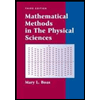 Mathematical Methods in the Physical Sciences