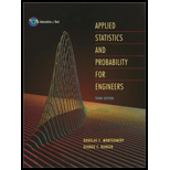 Applied Statistics And Probability For Engineers - 3rd Edition - by Montgomery - ISBN 9780471204541