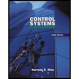 Control systems engineering - 3rd Edition - by Norman S. Nise - ISBN 9780471366010