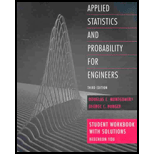 Applied Statistics And Probability For Engineers, Student Workbook With Solutions - 3rd Edition - by Montgomery - ISBN 9780471426820