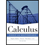 Calculus: Single And Multivariable - 4th Edition - by Deborah Hughes-Hallett, William G. McCallum, Andrew M. Gleason, Daniel E. Flath, Patti Frazer Lock, Sheldon P. Gordon, David O. Lomen, David Lovelock, Brad G. Osgood, Andrew Pasquale, Douglas Quinney, Jeff Tecosky-Feldman, Joseph Thrash, Karen R. Rhea, Thomas W. Tucker - ISBN 9780471472452