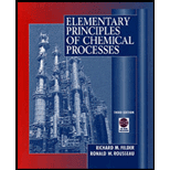 Elementary Principles Of Chemical Processes - 3rd Edition - by Richard M. Felder, Ronald W. Rousseau - ISBN 9780471534785