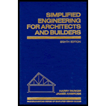 Simplified Engineering For Architects And Builders (parker/ambrose Series Of Simplified Design Guides) - 8th Edition - by James Ambrose - ISBN 9780471587033