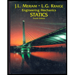 Engineering Mechanics Statics - 4th Edition - by J. L. Meriam - ISBN 9780471597643