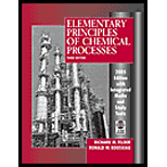 Elementary Principles of Chemical Processes - 3rd Edition - by Richard M. Felder, Ronald W. Rousseau - ISBN 9780471687573