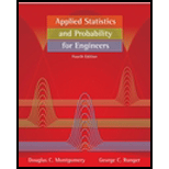 Applied Statistics and Probability for Engineers [With Free Access to Online Student Resources] - 4th Edition - by Douglas C. Montgomery, George C. Runger - ISBN 9780471745891