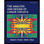 The Analysis And Design Of Linear Circuits - 5th Edition - by Roland E. Thomas, Albert J. Rosa - ISBN 9780471760955