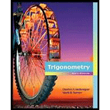Trigonometry - 6th Edition - by Charles P Mckeague - ISBN 9780495108351