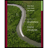 INTRO.TO STAT.+DATA ANALYSIS - 3rd Edition - by PECK - ISBN 9780495118732