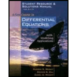 Student Resource with Solutions Manual for a First Course in Differential Equations with Modeling Applications - 9th Edition - 9th Edition - by WRIGHT, Warren S., ZILL, Dennis G., Carol D. - ISBN 9780495385660