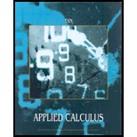 Applied Calculus >custom< - 7th Edition - by Tan, Soo Tang - ISBN 9780495461395