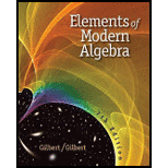 Elements of Modern Algebra - 7th Edition - by Linda Gilbert - ISBN 9780495561361