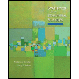 Statistics For The Behavioral Sciences - 8th Edition - by GRAVETTER,  Frederick J., Wallnau,  Larry B. - ISBN 9780495602200