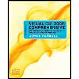 Microsoft Visual C# 2008 Comprehensive: An Introduction To Object-oriented Programming - 1st Edition - by Joyce Farrell - ISBN 9780495806431