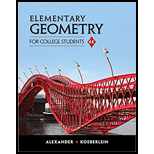 Elementary Geometry for College Students - With Student Study Guide and Solutions Manual - 6th Edition - by Alexander - ISBN 9780495965756
