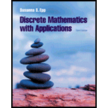 Discrete mathematics with applications - 3rd Edition - by Susanne Epp, Ostedt - ISBN 9780534359454