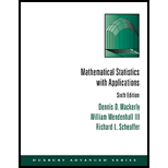 Mathematical statistics with applications - 6th Edition - by Dennis O. Wackerly, William Mendenhall III, Richard L. Scheaffer - ISBN 9780534377410