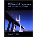 A first course in differential equations with modeling applications - 7th Edition - by Dennis G. Zill - ISBN 9780534379995