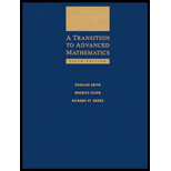 A transition to advanced mathematics - 5th Edition - by Douglas Smith, Richard St.Andre - ISBN 9780534382148