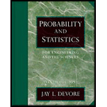Probability And Statistics For Engineering And The Sciences (with Cd-rom And Infotrac) (available Titles Cengagenow) - 6th Edition - by Jay L. Devore - ISBN 9780534399337