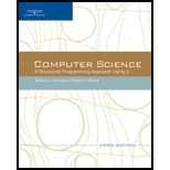 Computer Science: A Structured Programming Approach Using C, Third Edition