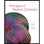 Principles of Modern Chemistry - 6th Edition - by David W. Oxtoby, Alan Campion, H. P. Gillis, Hatem H. Helal, Kelly P. Gaither - ISBN 9780534493660