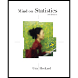 Mind on Statistics, 3rd Edition - 3rd Edition - by Jessica M. Utts, Robert F. Heckard - ISBN 9780534998646