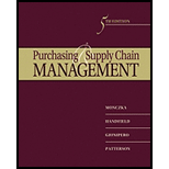 Purchasing and Supply Chain Management - 5th Edition - by Robert M. Monczka, Robert B. Handfield, Larry C. Giunipero, James L. Patterson - ISBN 9780538476423