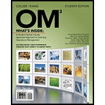 Om (with Review Cards and Decision Sciences & Operations Management Coursemate with eBook Printed Access Card) - 3rd Edition - by Collier, David Alan, Evans, James R. - ISBN 9780538479134