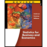 Statistics For Business And Economics - 11th Edition - by Anderson,  David R. (david Ray), Sweeney,  Dennis J., williams,  Thomas A. (thomas Arthur) - ISBN 9780538481656