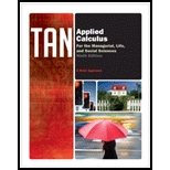 Applied Calculus for the Managerial, Life, and Social Sciences: A Brief Approach - 9th Edition - by Soo T. Tan - ISBN 9780538498906