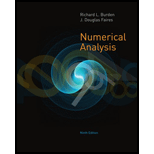 Numerical Analysis - 9th Edition - by Richard L. Burden, J. Douglas Faires - ISBN 9780538733519