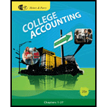 College Accounting, Chapters 1-27 - 20th Edition - by James A. Heintz, Robert W. Parry - ISBN 9780538745192
