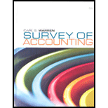 Survey Of Accounting (available Titles Cengagenow) - 5th Edition - by Carl S. Warren - ISBN 9780538749091
