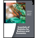 Essentials Of Statistics For Business And Economics (with Online Content Printed Access Card) (available Titles Aplia) - 6th Edition - by David R. Anderson, Dennis J. Sweeney, Thomas A. Williams - ISBN 9780538754576